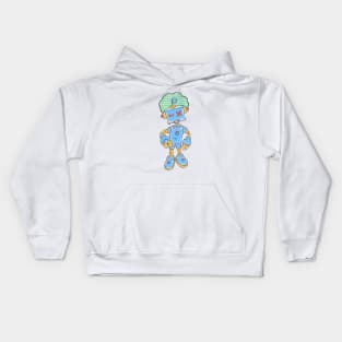 Funny robot Kids Hoodie